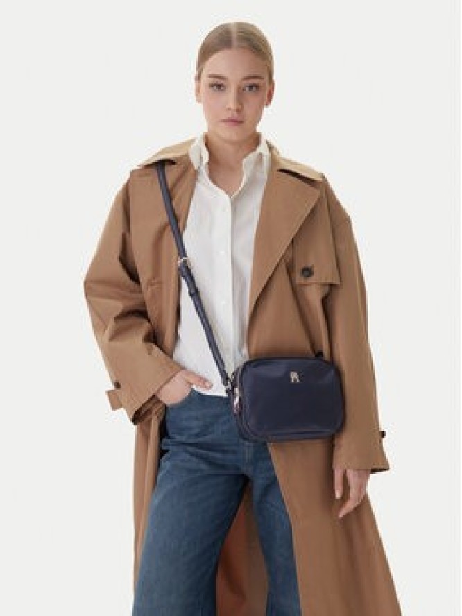 Tommy Hilfiger Torebka Poppy Th Crossover AW0AW15638 Granatowy