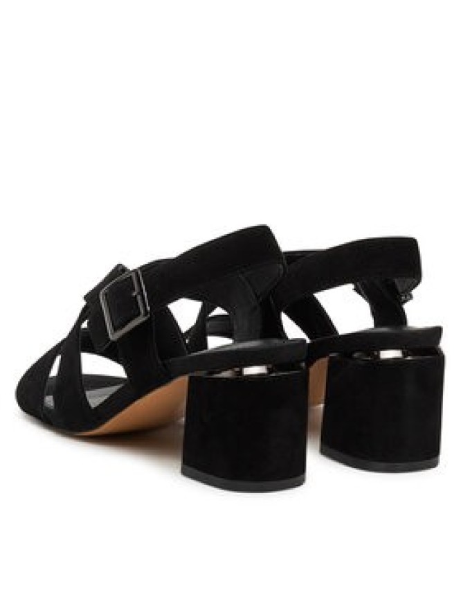 Sergio Bardi Sandały WYL4146-1Z-SB Czarny