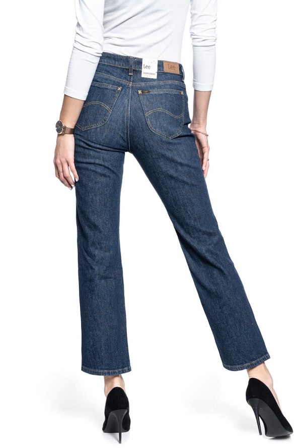 LEE CAROL BOOT 70'S BOOTCUT DAMSKIE SPODNIE JEANSOWE DARK ROBERTO L30NPOAW 112106525