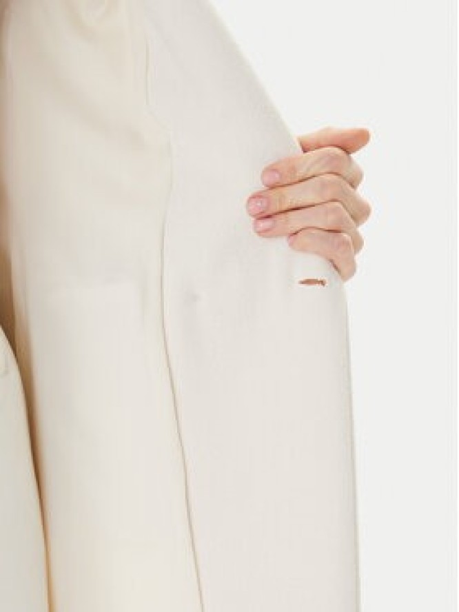 Maryley Płaszcz przejściowy 25IB807/01PA Écru Regular Fit