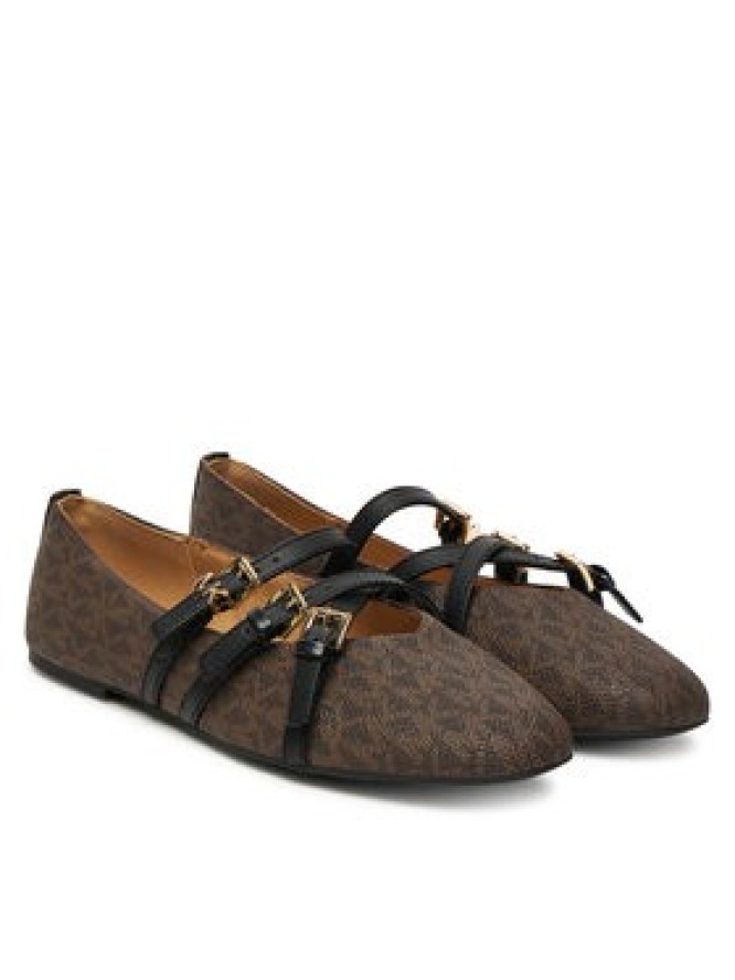 MICHAEL Michael Kors Baleriny Indy 40T5IDFP1B Brązowy