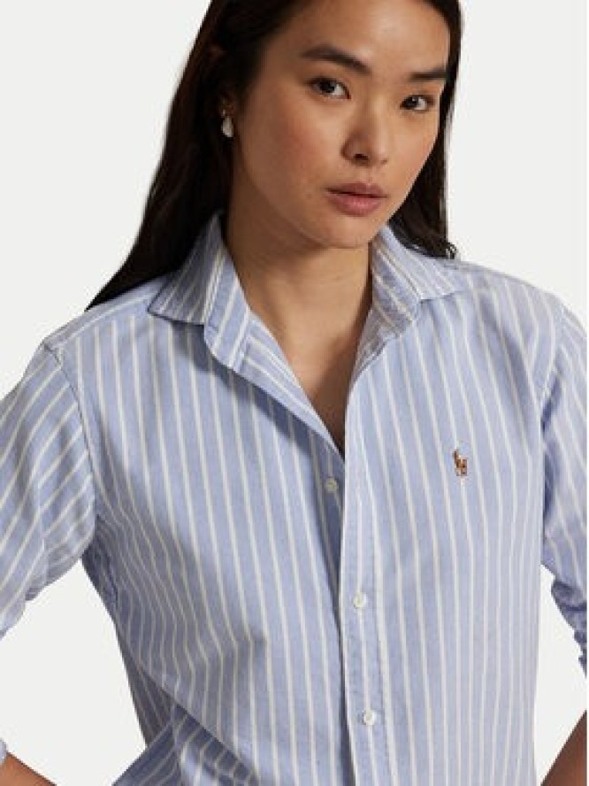 Polo Ralph Lauren Koszula 211891377004 Niebieski Regular Fit