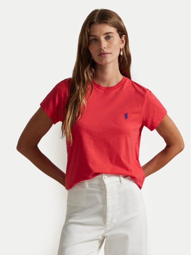 Polo Ralph Lauren T-Shirt 211898698035 Czerwony Regular Fit