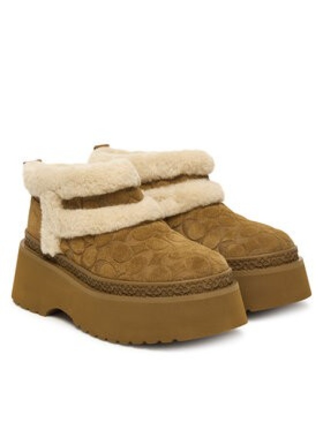 Coach Śniegowce Christina Signature CCO35 Brązowy