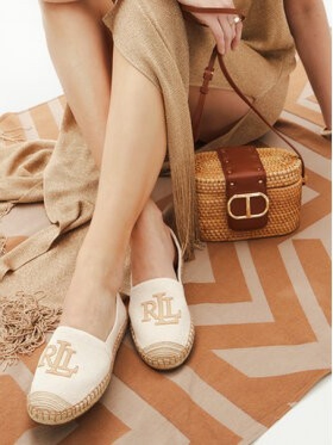 Lauren Ralph Lauren Espadryle 802920405006 Beżowy