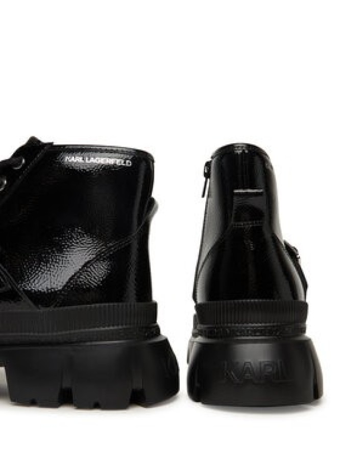 KARL LAGERFELD Trzewiki KL43535 Czarny