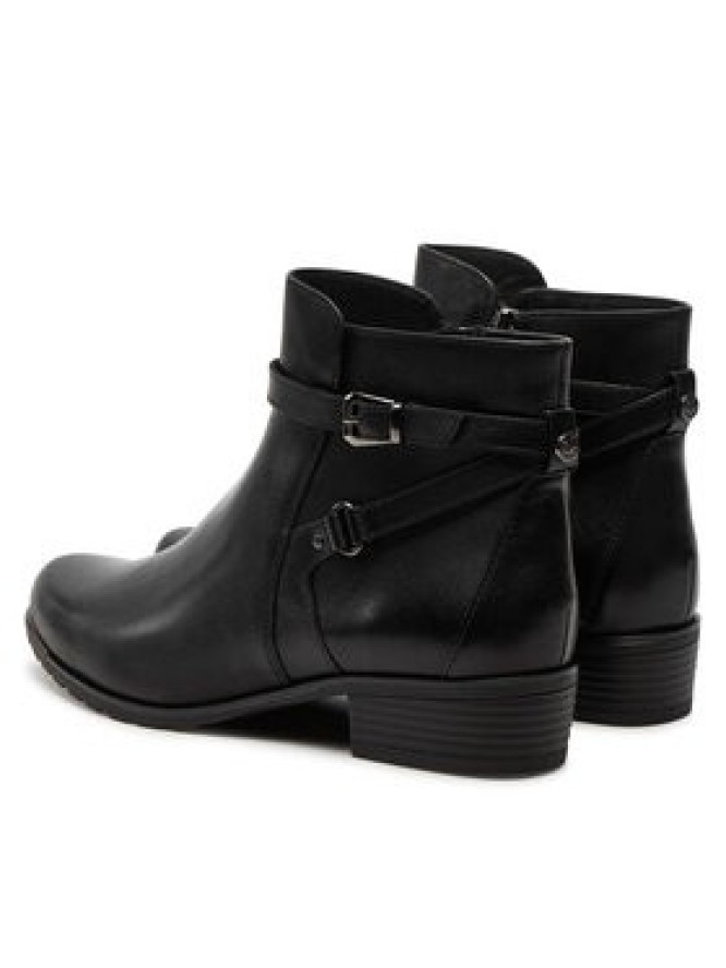 Caprice Botki 9-25308-43 Czarny