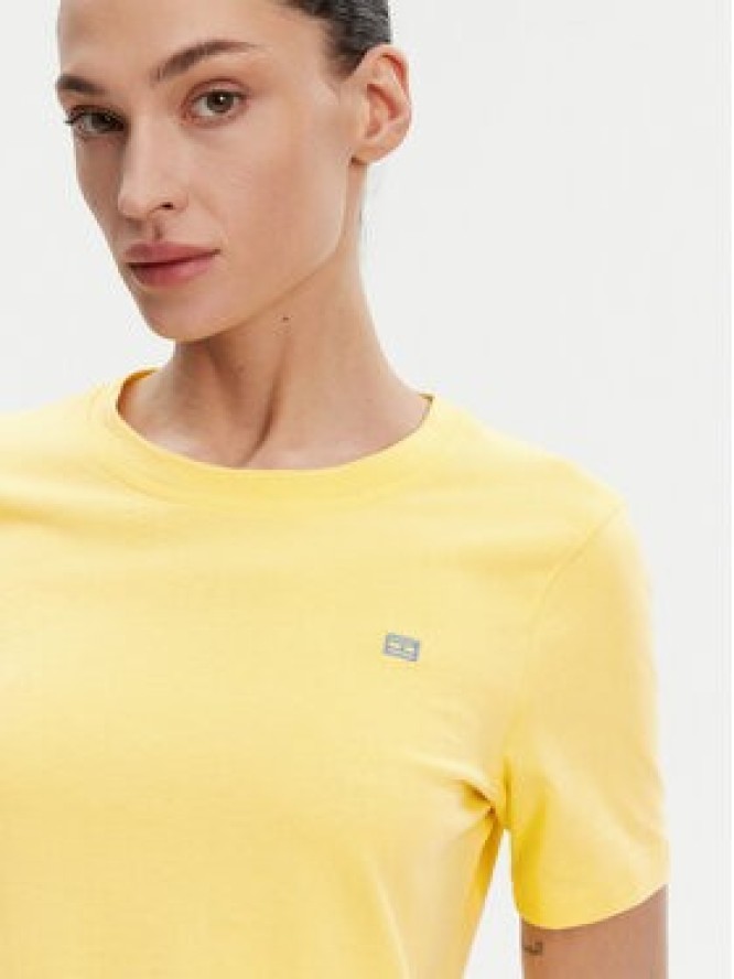 Tommy Hilfiger T-Shirt WW0WW45522 Żółty Regular Fit