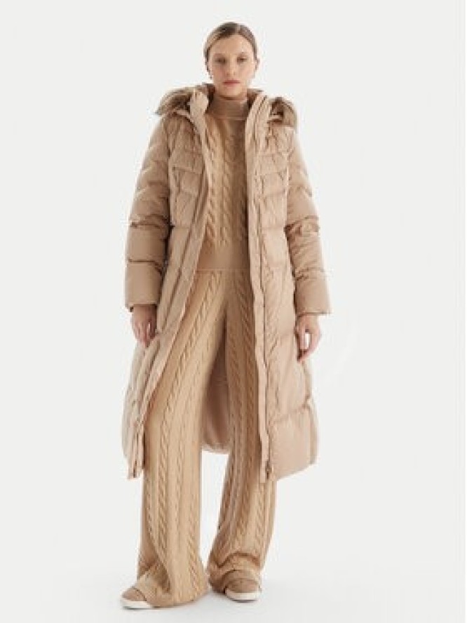 Guess Kurtka puchowa W5BL29 W2802 Beżowy Regular Fit