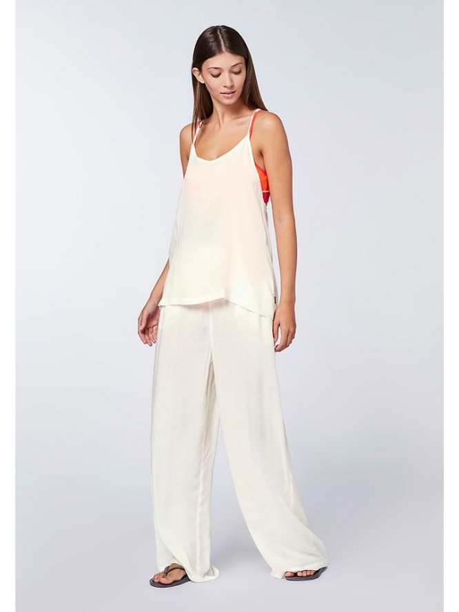 Chiemsee Spodnie "Bottida" w kolorze kremowym rozmiar: M