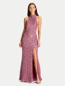 Hey Kyla Sukienka wieczorowa 5AJ006HK Różowy Slim Fit