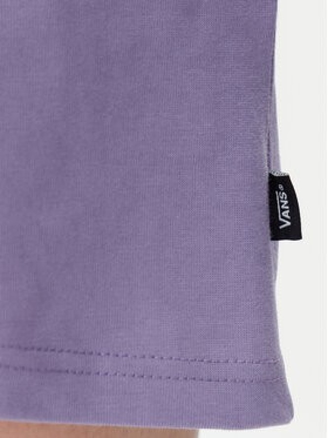 Vans Sukienka codzienna Center Vee VN0A4RU2 Fioletowy Oversize