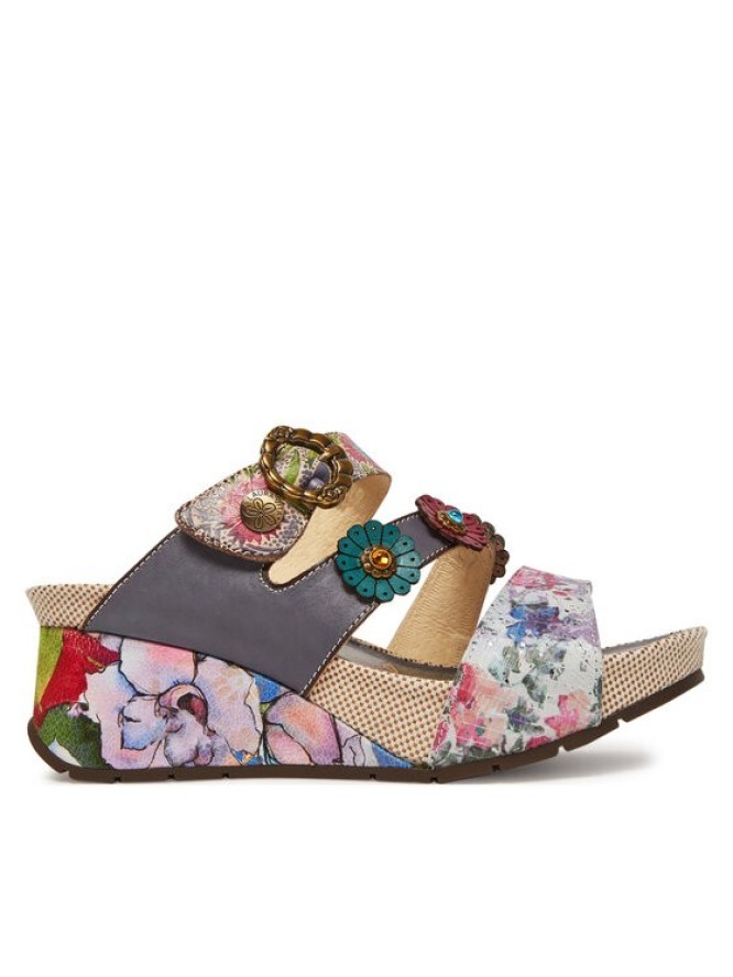 Laura Vita Klapki Barry 30 Fioletowy