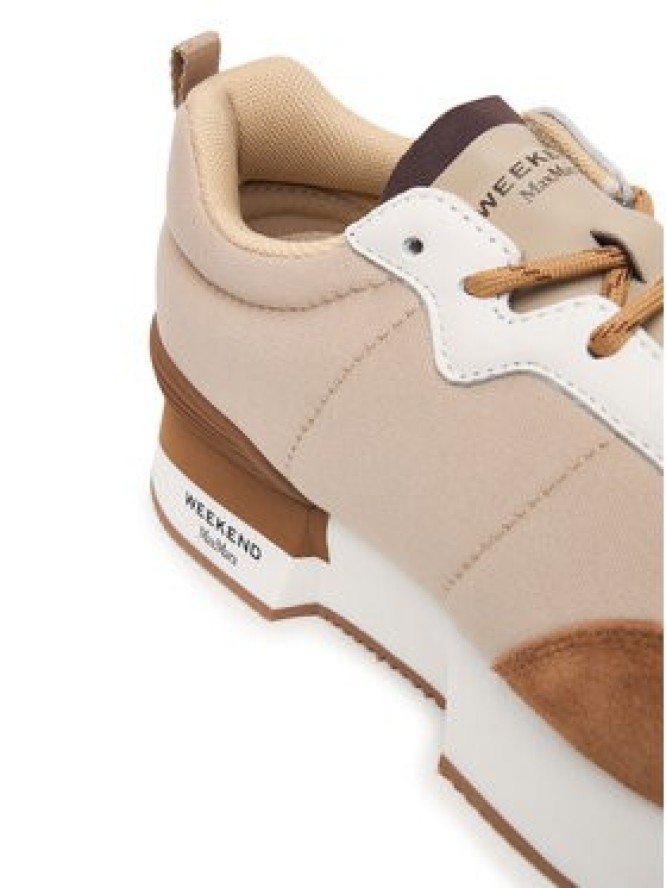 Weekend Max Mara Sneakersy Zambra 2625766034 Beżowy