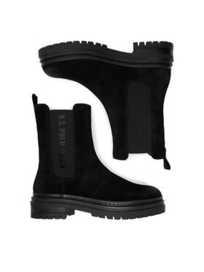 U.S. Polo Assn. Sztyblety CEO-VIZAG001W/ELE1 Czarny