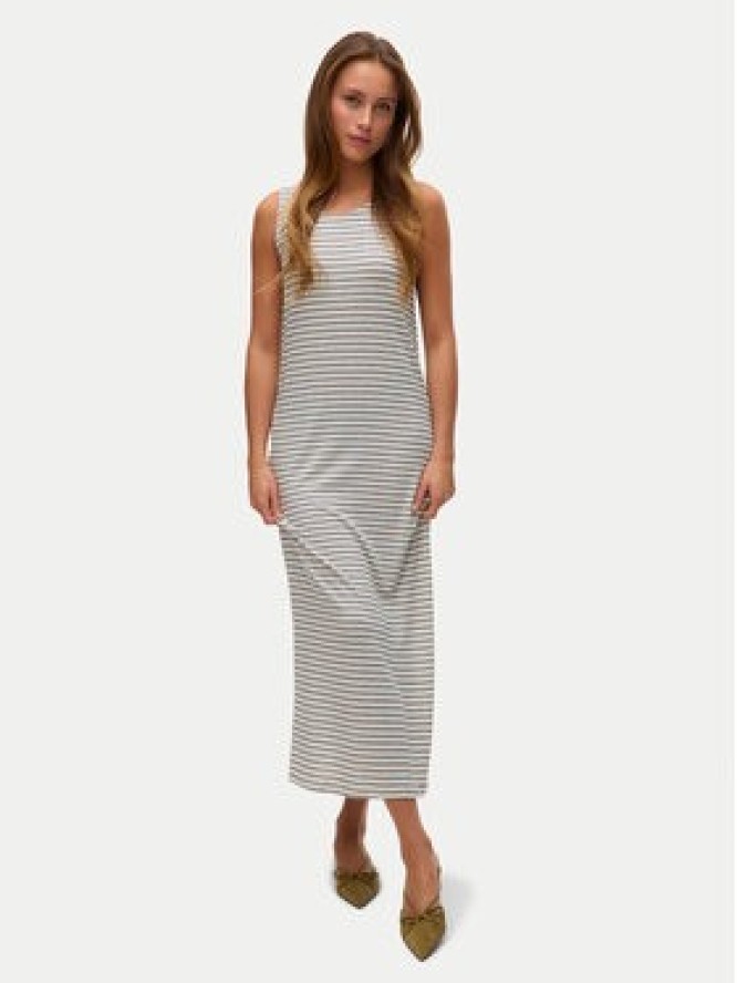 Vero Moda Sukienka codzienna Gina 10327658 Beżowy Regular Fit