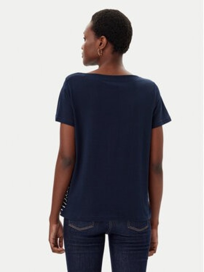 Tom Tailor T-Shirt 1045544 Granatowy Regular Fit