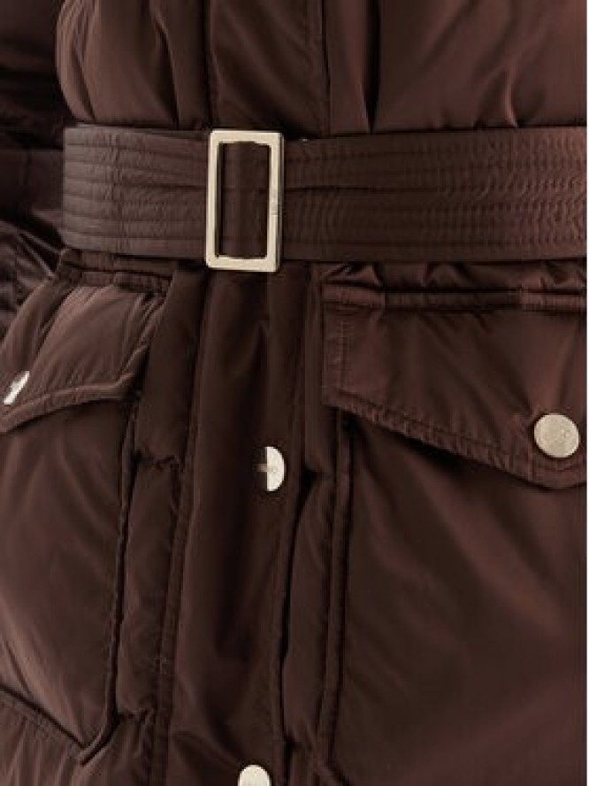 Liu Jo Kurtka puchowa MF5011 T017A Brązowy Regular Fit