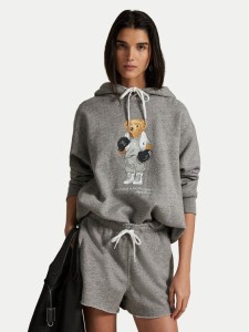Polo Ralph Lauren Bluza 211971713001 Szary Relaxed Fit