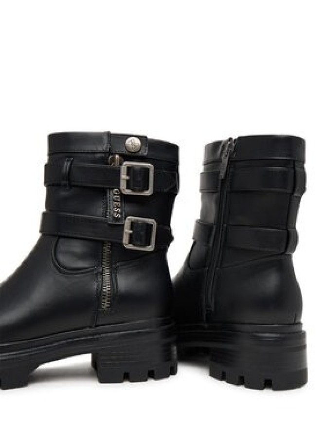 Guess Botki FLFLYN ELE10 Czarny