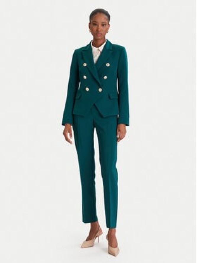 Rinascimento Marynarka CFC0126227003 Zielony Slim Fit