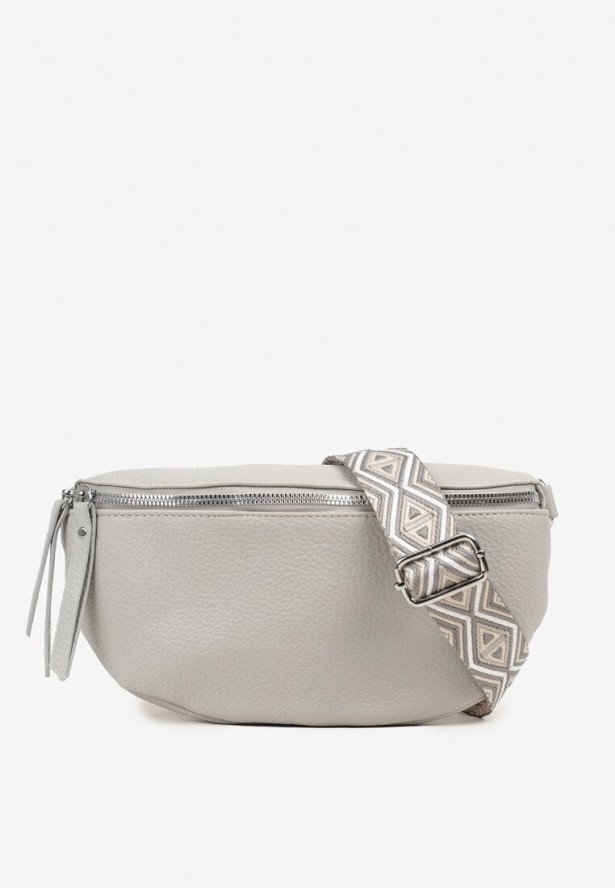 Szara Nerka z Ozdobnym Regulowanym Paskiem Delarion