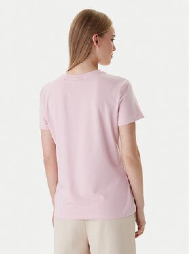 Guess T-Shirt V6RI12 J1314 Różowy Regular Fit
