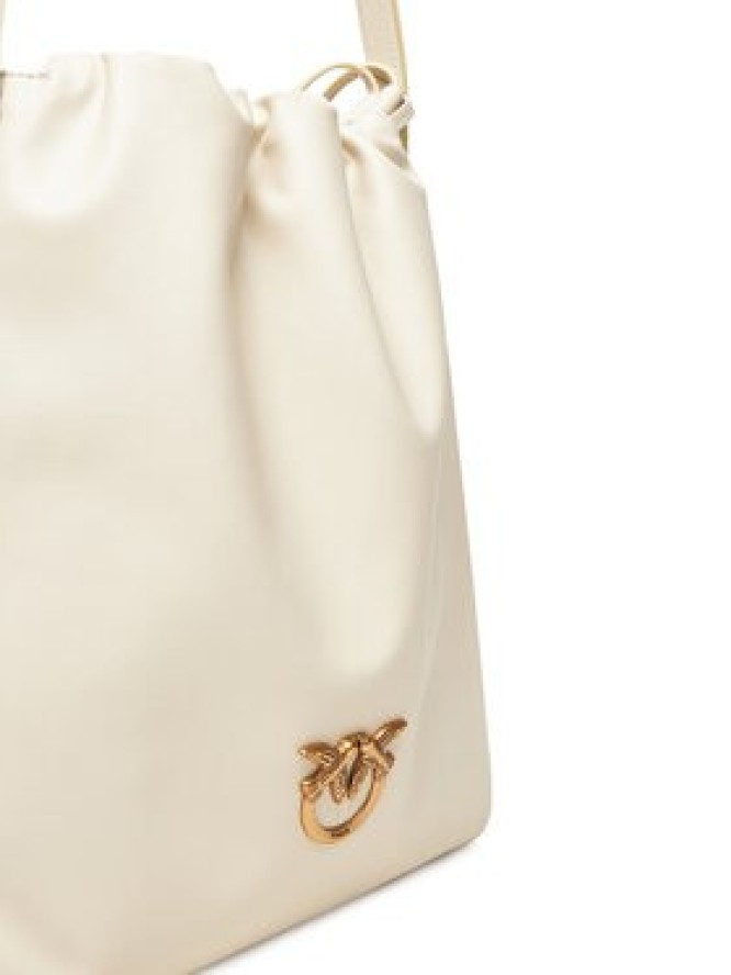 PINKO Torebka Slouchy Classic Bag PE 25 PLTT 104359 A270 Écru