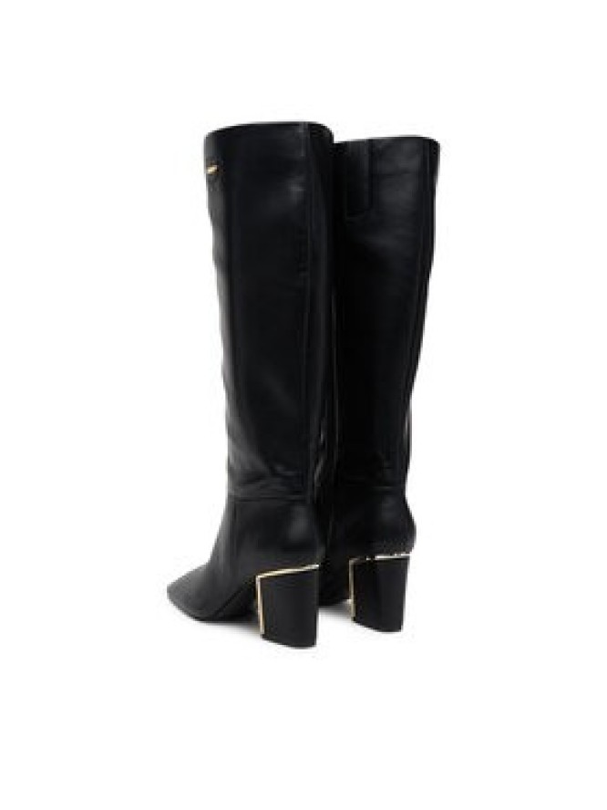 DKNY Kozaki K3544857 Czarny