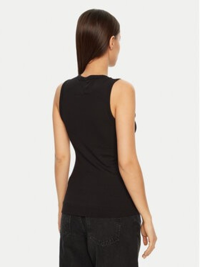 Calvin Klein Top K20K208054 Czarny Slim Fit