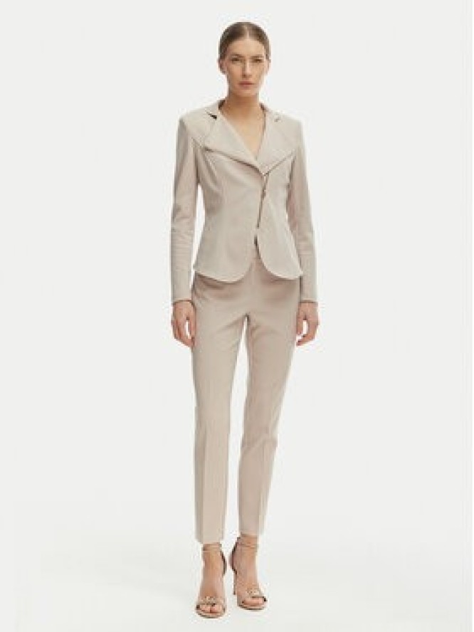 Rinascimento Spodnie materiałowe CFC0128650003 Beżowy Regular Fit