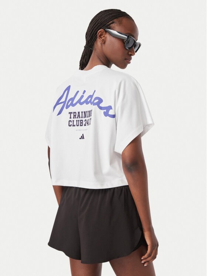 adidas T-Shirt Primelift Workout Graphics T-Shirt KV1570 Biały Regular Fit