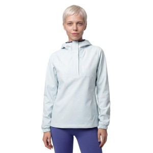 Damska wodoodporna kurtka do biegania w terenie Siroko Leadville-W Blue