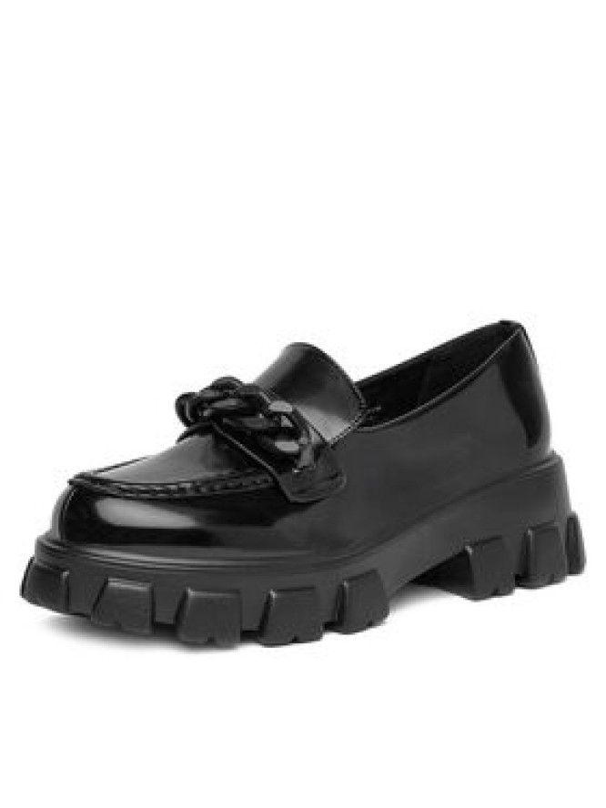 DeeZee Loafersy 17090-2 Czarny