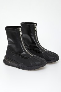 Botki damskie wysoką cholewką DKNY