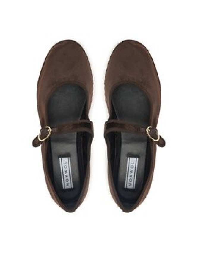 Nokwol Półbuty Mel Brązowy