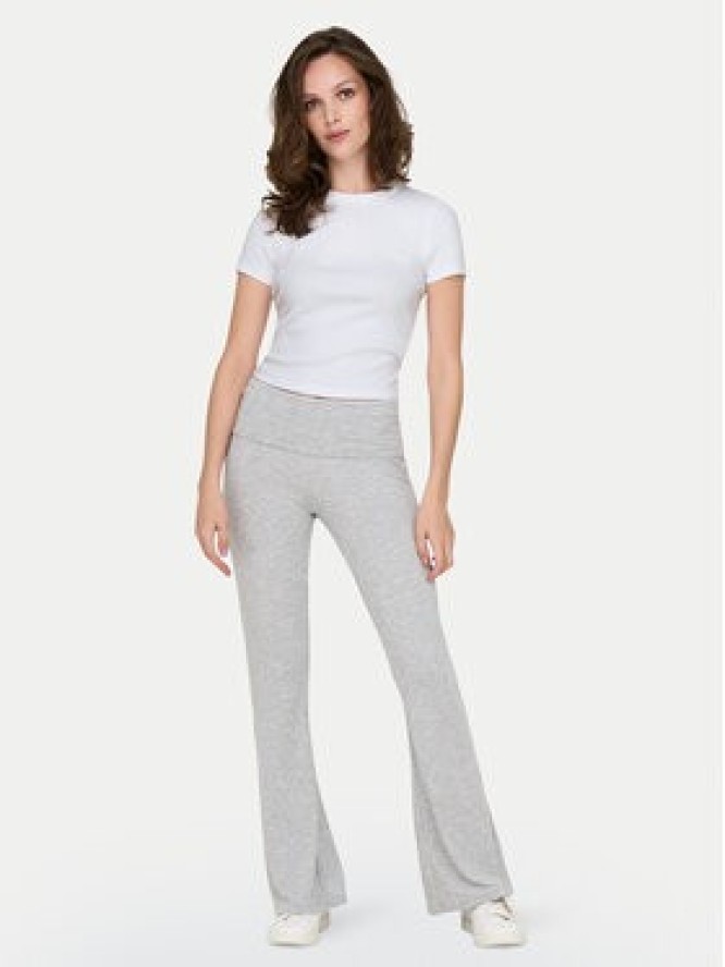 ONLY T-Shirt Val 15339774 Biały Slim Fit