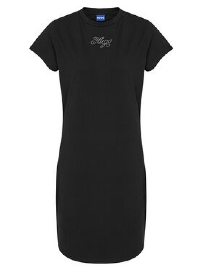 HUGO Sukienka codzienna 50537240 Czarny Slim Fit