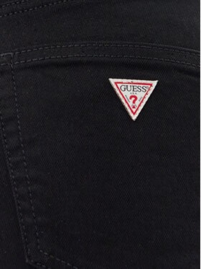 Guess Jeans Jeansy W4YA92 D5DL1 Czarny Skinny Fit