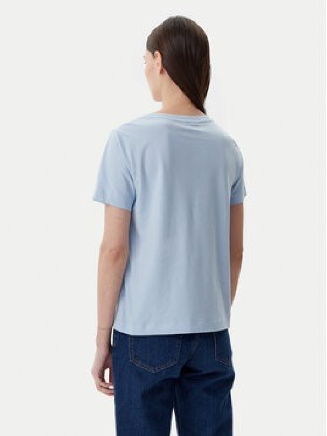 Gant T-Shirt Shield 4200750 Niebieski Regular Fit