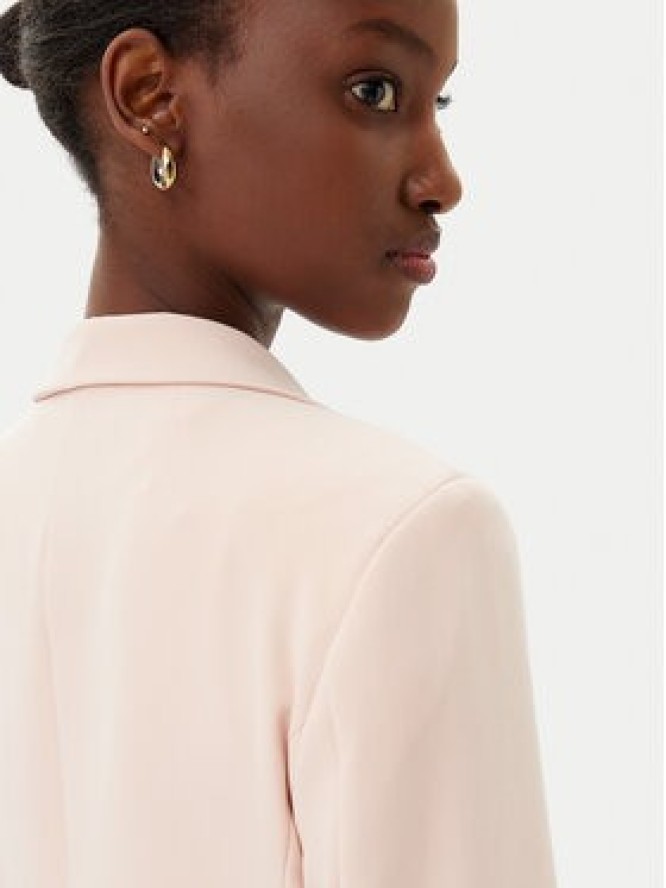 Maryley Marynarka 25EB187/M27/43PY Różowy Regular Fit