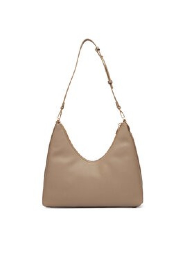 Calvin Klein Torebka Emblem Hw Pebble Shoulder Bag LV04F3495G Beżowy
