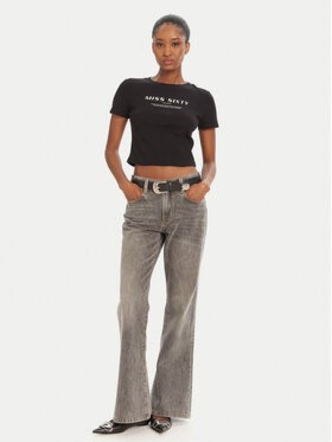 Miss Sixty T-Shirt 6L1SJ4300000 Czarny Slim Fit