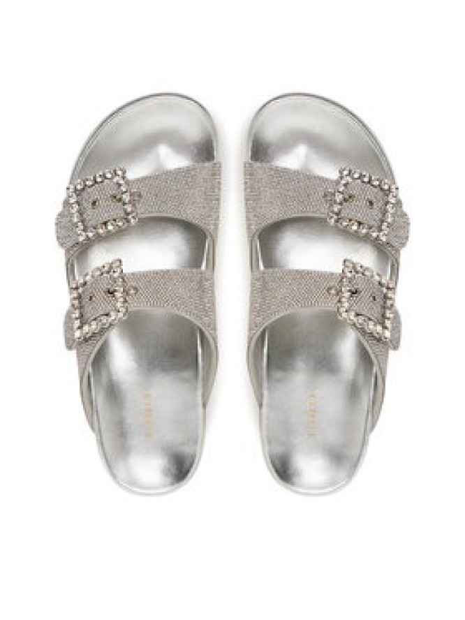 Le Silla Klapki 3771D040MIPPSTD Srebrny