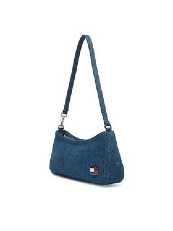 Tommy Jeans Torebka Tjw Cool Denim Shoulder Bag AW0AW19157 Niebieski