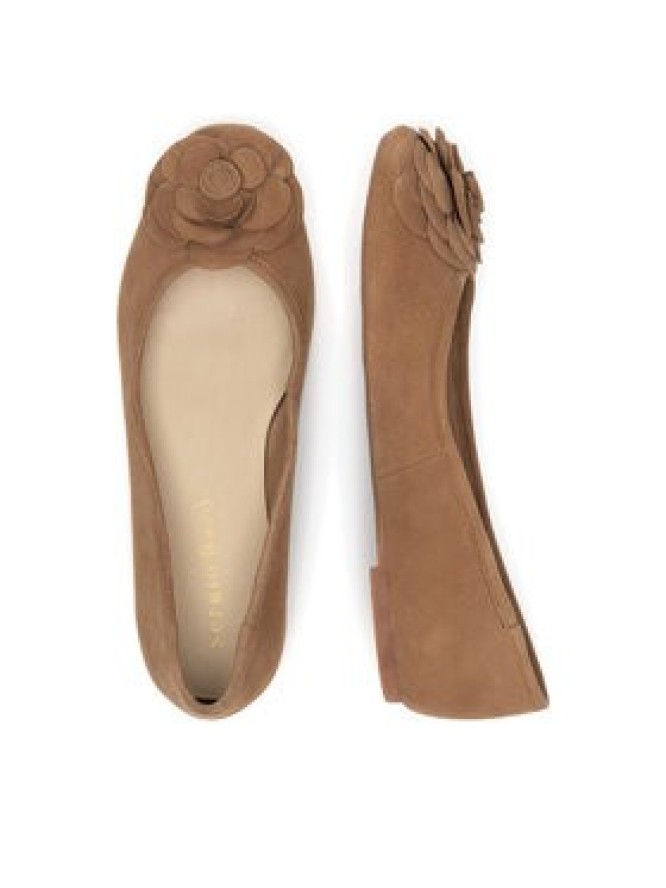 Sergio Bardi Baleriny WI40-F1105-01SB Brązowy