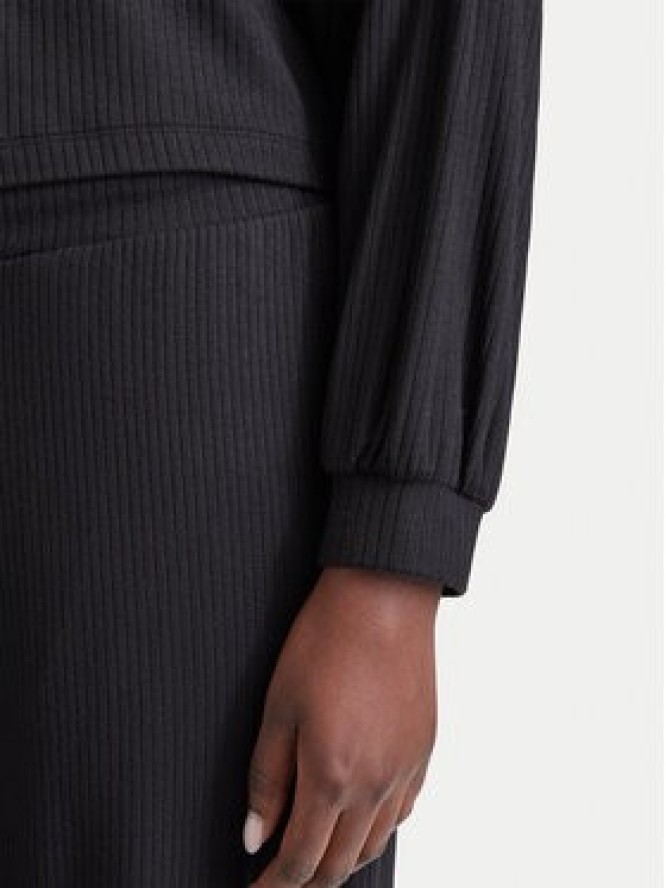 HUGO Bluzka Heart 50566668 Czarny Relaxed Fit