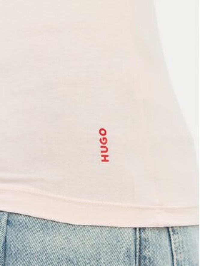 HUGO Komplet t-shirtów 50545688 Różowy Regular Fit