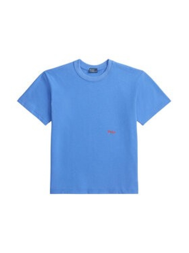 Polo Ralph Lauren T-Shirt 211A96263002 Niebieski Regular Fit