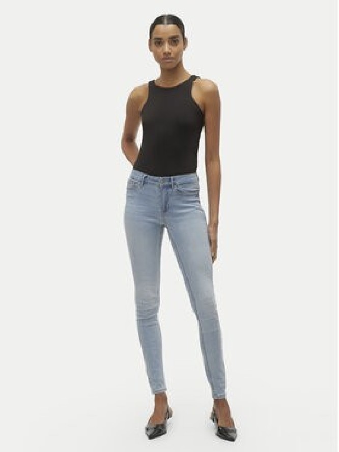 Vero Moda Jeansy Flash 10300174 Niebieski Skinny Fit